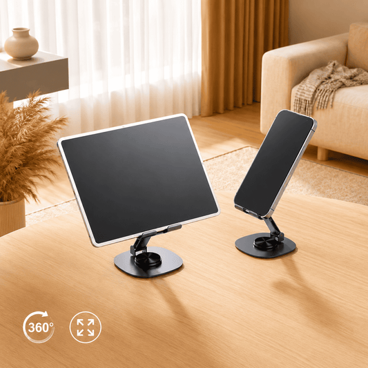 Adjustable Aluminum Phone & Tablet Stand
